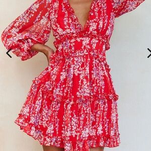 Amazon Floral Dress XL